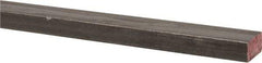 Made in USA - 36" Long x 1/4" High x 1/2" Wide, Mill Key Stock - W-1 (Water Hardening) Tool Steel - Best Tool & Supply