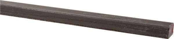 Made in USA - 36" Long x 1/4" High x 1/4" Wide, Key Stock - W-1 (Water Hardening) Tool Steel - Best Tool & Supply