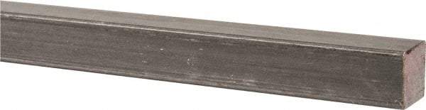 Made in USA - 36" Long x 1/2" High x 1/2" Wide, Key Stock - W-1 (Water Hardening) Tool Steel - Best Tool & Supply