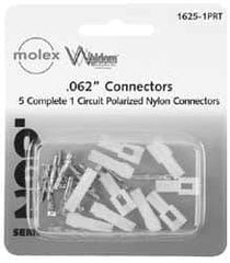 Molex - 6 Circuit, 6 AWG, 0.062 Inch Pin Diameter, Modular Receptacle Plug Connector Package - RoHS Compliant - Best Tool & Supply