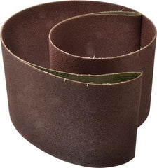 Tru-Maxx - 6" Wide x 89" OAL, 80 Grit, Aluminum Oxide Abrasive Belt - Aluminum Oxide, Medium, Coated - Best Tool & Supply