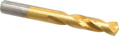 Chicago-Latrobe - 3/8" 135° Spiral Flute High Speed Steel Screw Machine Drill Bit - Best Tool & Supply