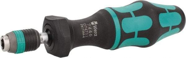 Wera - 1 Piece, 11 to 29 In/Lb, Adjustable Torque Limiting Screwdriver - 6" OAL, 1/4" Drive, 1 In/Lb Graduation - Best Tool & Supply