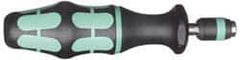 Wera - 1 Piece, 0.3 to 1.2 N/m, Preset Torque Limiting Screwdriver - 1/4" Drive - Best Tool & Supply