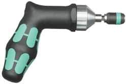 Wera - 1 Piece, 3 to 6 N/m, Preset Torque Limiting Screwdriver - 1/4" Drive - Best Tool & Supply