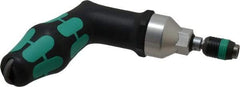 Wera - 3 to 6 N/m, Adjustable Torque Limiting Screwdriver - 6" OAL, 1/4" Drive, 1/4" Graduation - Best Tool & Supply