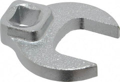 Blackhawk by Proto - 7/8" 3/8" Drive Chrome Open End Crowfoot Wrench - 1-23/32" OAL - Best Tool & Supply