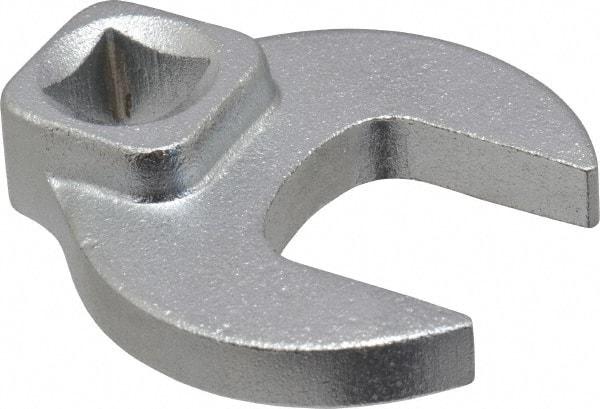 Blackhawk by Proto - 19mm 3/8" Drive Chrome Open End Crowfoot Wrench - 1-19/32" OAL - Best Tool & Supply