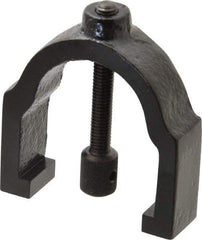 TESA Brown & Sharpe - 1 Inch Max Capacity of V, 1-5/8 Inch Long x 1-1/4 Inch Wide x 1-1/4 Inch High, V-Block Clamp - 90° V Angle, Hardened Steel Clamp, Use with Model 750-1 V-Block - Best Tool & Supply