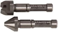 Mitutoyo - Micrometer Anvil - Use with 326126 Series Screw Thread Micrometers - Best Tool & Supply