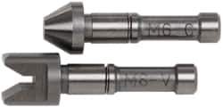 Mitutoyo - Micrometer Anvil - Use with 326126 Series Screw Thread Micrometers - Best Tool & Supply