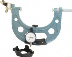 Mitutoyo - 5 to 6 Inch, Snap Gage - 0.0001 Inch Graduation, Dial Display - Best Tool & Supply