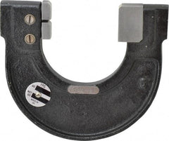 YPG - 1-3/4 to 2 Inch, Cast Iron 5 Frame Snap Gage - 0.001 Inch Graduation, Hardened Tool Steel Anvil - Best Tool & Supply