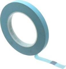 3M - 1/2" Wide x 60 Yd Long Blue Polypropylene Film Masking Tape - Series 215, 4.8 mil Thick, 15 In/Lb Tensile Strength - Best Tool & Supply