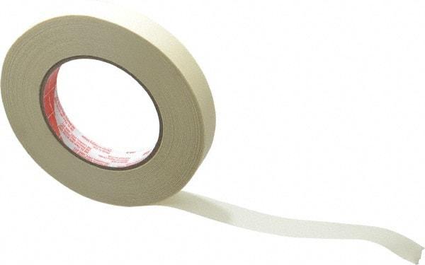 3M - 3/4" Wide x 60 Yd Long Tan Paper Masking Tape - Series 2364, 6.5 mil Thick, 24 In/Lb Tensile Strength - Best Tool & Supply