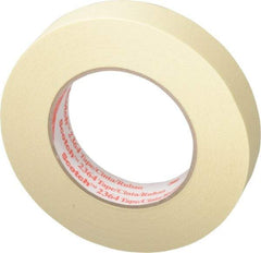 3M - 1" Wide x 60 Yd Long Tan Paper Masking Tape - Series 2364, 6.5 mil Thick, 24 In/Lb Tensile Strength - Best Tool & Supply