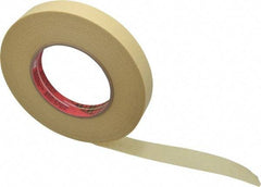 3M - 3/4" Wide x 60 Yd Long Tan Paper Masking Tape - Series 2693, 7.9 mil Thick, 29 In/Lb Tensile Strength - Best Tool & Supply