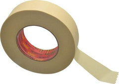 3M - 1-1/2" Wide x 60 Yd Long Tan Paper Masking Tape - Series 2693, 7.9 mil Thick, 29 In/Lb Tensile Strength - Best Tool & Supply