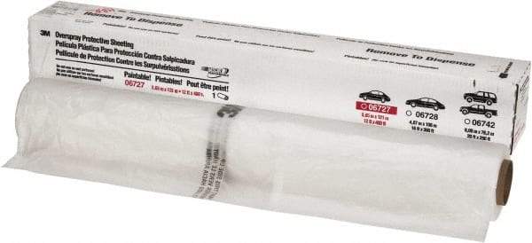 3M - 144" Wide x 400' Long Brown Specialty Coated Paper Masking Film - 3.5 In/Lb Tensile Strength - Best Tool & Supply