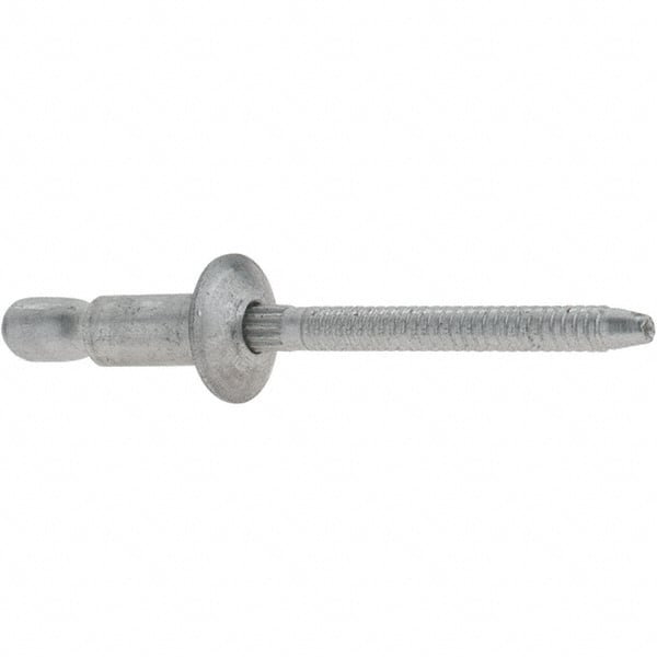 RivetKing - Size 64 Dome Head Aluminum Structural with Locking Stem Blind Rivet - Best Tool & Supply