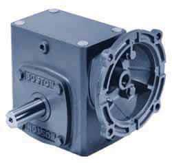 Boston Gear - 1-3/4 Centerline Distance, 15:1, 117 RPM Output,, Speed Reducer - Single Shaft Left, 56C NEMA - Best Tool & Supply