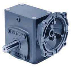 Boston Gear - 3-1/4 Centerline Distance, 30:1, 58 RPM Output,, Speed Reducer - Single Shaft Left, 140TC NEMA - Best Tool & Supply