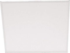 PRO-SAFE - 5-1/4" Wide x 4-1/2" High, Polycarbonate Cover Plate - Clear, Universal Mount - Best Tool & Supply