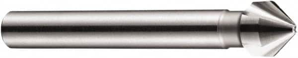 DORMER - 10mm Shank Diam, 3 Flute 90° High Speed Steel Countersink - Best Tool & Supply