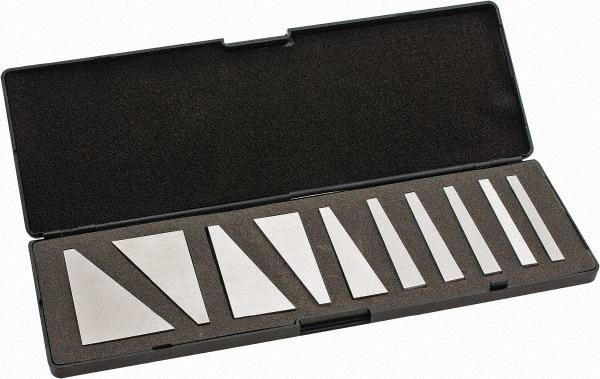 Value Collection - 1 to 30° Angle, 3 Inch Long, Steel, Angle Block Set - Best Tool & Supply