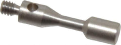 SPI - 3 mm Ball Diameter, M2 Thread, Steel Point Disc Tip CMM Stylus - 13 mm Overall Length - Best Tool & Supply