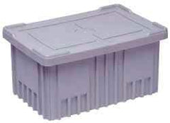 Quantum Storage - 16.5" Long x 10.9" Wide x 1" High Gray Lid - For Use with DG92035, DG92060, DG92080 - Best Tool & Supply