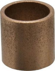 Boston Gear - 5/8" Inside x 3/4" Outside Diam, Oil Impregnated Bronze SAE-841 Sleeve Bearing - 3/4" OAL - Best Tool & Supply