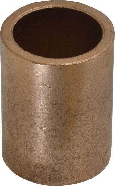 Boston Gear - 7/8" Inside x 1-1/8" Outside Diam, Oil Impregnated Bronze SAE-841 Sleeve Bearing - 1-1/2" OAL - Best Tool & Supply