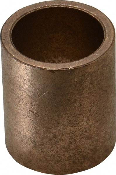 Boston Gear - 1" Inside x 1-1/4" Outside Diam, Oil Impregnated Bronze SAE-841 Sleeve Bearing - 1-1/2" OAL - Best Tool & Supply