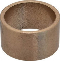 Boston Gear - 1-1/2" Inside x 1-3/4" Outside Diam, Oil Impregnated Bronze SAE-841 Sleeve Bearing - 1" OAL - Best Tool & Supply