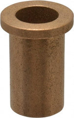 Boston Gear - 5/8" Inside x 13/16" Outside Diam, Oil Impregnated Bronze Sleeve Bearing - 1-1/16" Flange Outside Diam, 5/32" Flange Thickness, 1-1/2" OAL - Best Tool & Supply