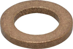 Boston Gear - 0.628" Inside x 1" Outside Diam, 1/8" Thick, Bronze SAE-841 Thrust Bearing - 10,000 Max Pressure x Velocity - Best Tool & Supply