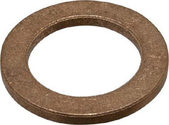 Boston Gear - 1" Inside x 1-1/2" Outside Diam, 1/8" Thick, Bronze SAE-841 Thrust Bearing - 10,000 Max Pressure x Velocity - Best Tool & Supply