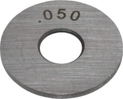 Value Collection - 0.05" Round Steel Spacer Block - Accuracy Grade B - Best Tool & Supply