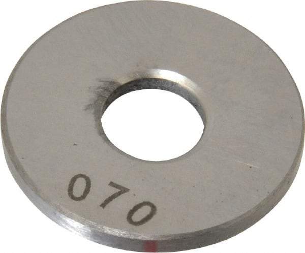 Value Collection - 0.07" Round Steel Spacer Block - Accuracy Grade B - Best Tool & Supply