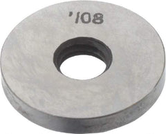 Value Collection - 0.108" Round Steel Spacer Block - Accuracy Grade B - Best Tool & Supply