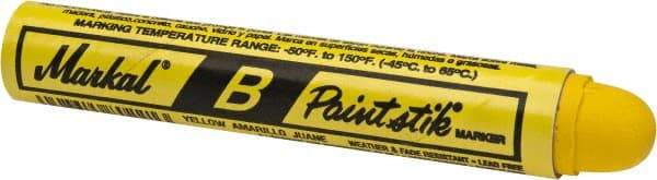 Markal - Yellow Marker/Paintstick - Oil Base Ink - Best Tool & Supply