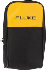 Fluke - Black/Yellow Electrical Test Equipment Case - Use with Digital Multimeters - Best Tool & Supply