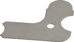 Value Collection - 15/64 Inch Radius Gage - Chrome Coated, Stainless Steel - Best Tool & Supply