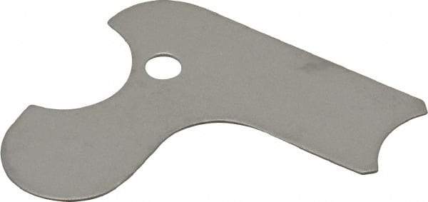 Value Collection - 17/64 Inch Radius Gage - Chrome Coated, Stainless Steel - Best Tool & Supply