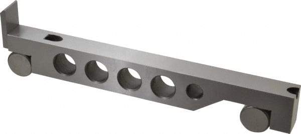 Value Collection - 10 Inch Long x 1 Inch Wide x 0.0004 Inch Parallelism, 10 Inch Between Rolls, Sine Bar - Best Tool & Supply