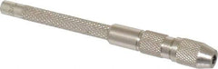 General - 3-3/4" Long, 0.125" Capacity, Pin Vise - 3-3/4" Long, 0.045" Min Capacity - Best Tool & Supply