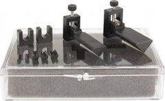 SPI - 0.03 to 9/32" Capacity, 90° Angle, V-Block - Includes 2 Super Wee Blocks, 5 Upper Prisms, Bridges, Fitted Case, Sold as 2 Block Set - Best Tool & Supply