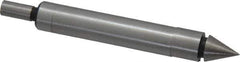 Value Collection - 0.2" Head Diam, 3/8" Shank, Double End, Mechanical Edge and Center Finder - Accurate to 0.0002", Conical and Cylindrical Contact - Best Tool & Supply