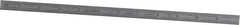 TESA Brown & Sharpe - 12" Long, 1/64, 1/32, 1/16, 1/8" Graduation, Flexible Steel Rule - 4R Graduation Style, 1/2" Wide, Silver, Satin Chrome Finish - Best Tool & Supply